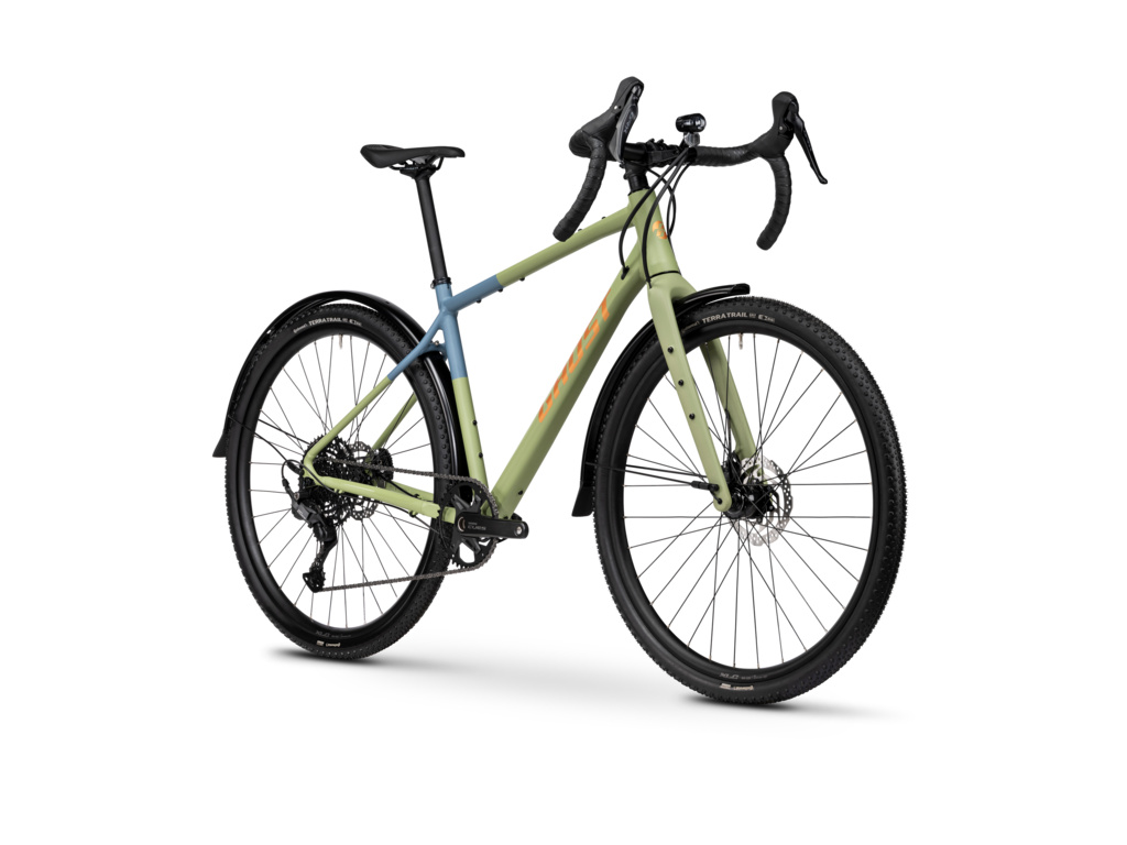 GHOST Asket EQ Olive Drab/Midnight Teal Matt 2026 - M