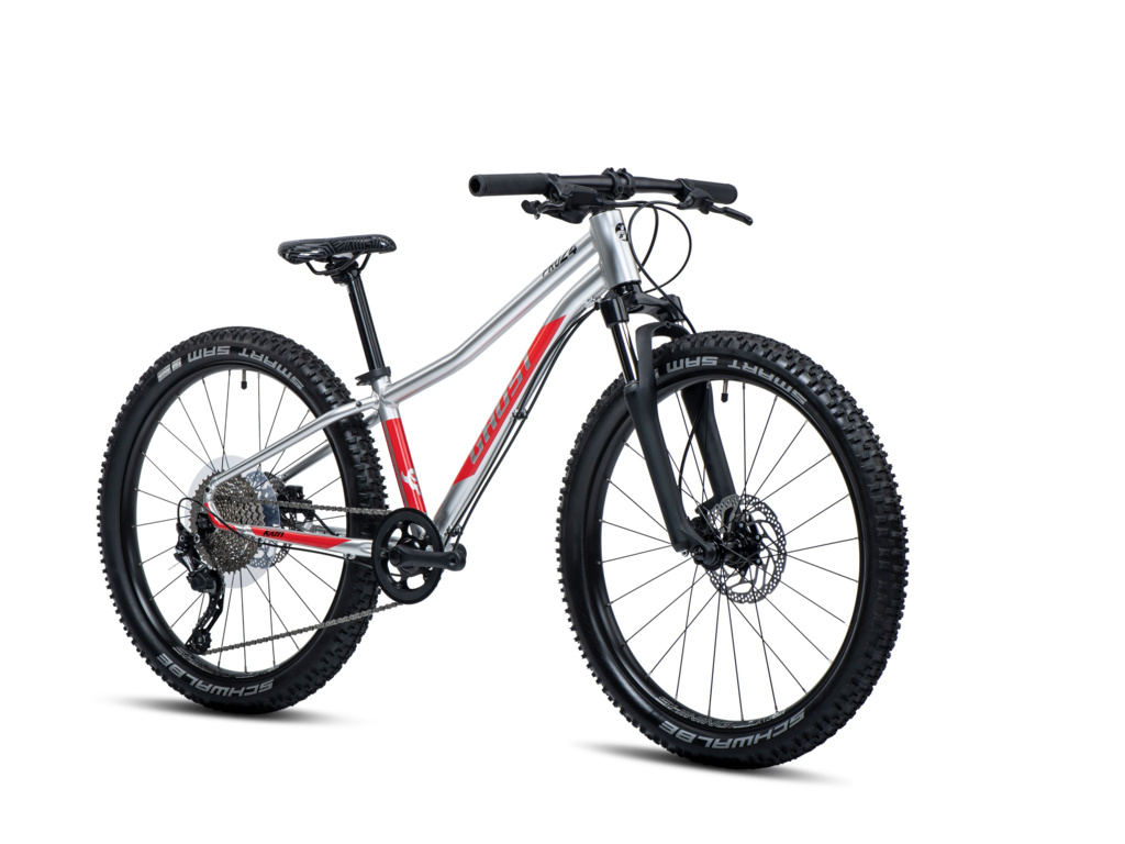 GHOST Kato 24 Pro Silver/Red Gloss 2025