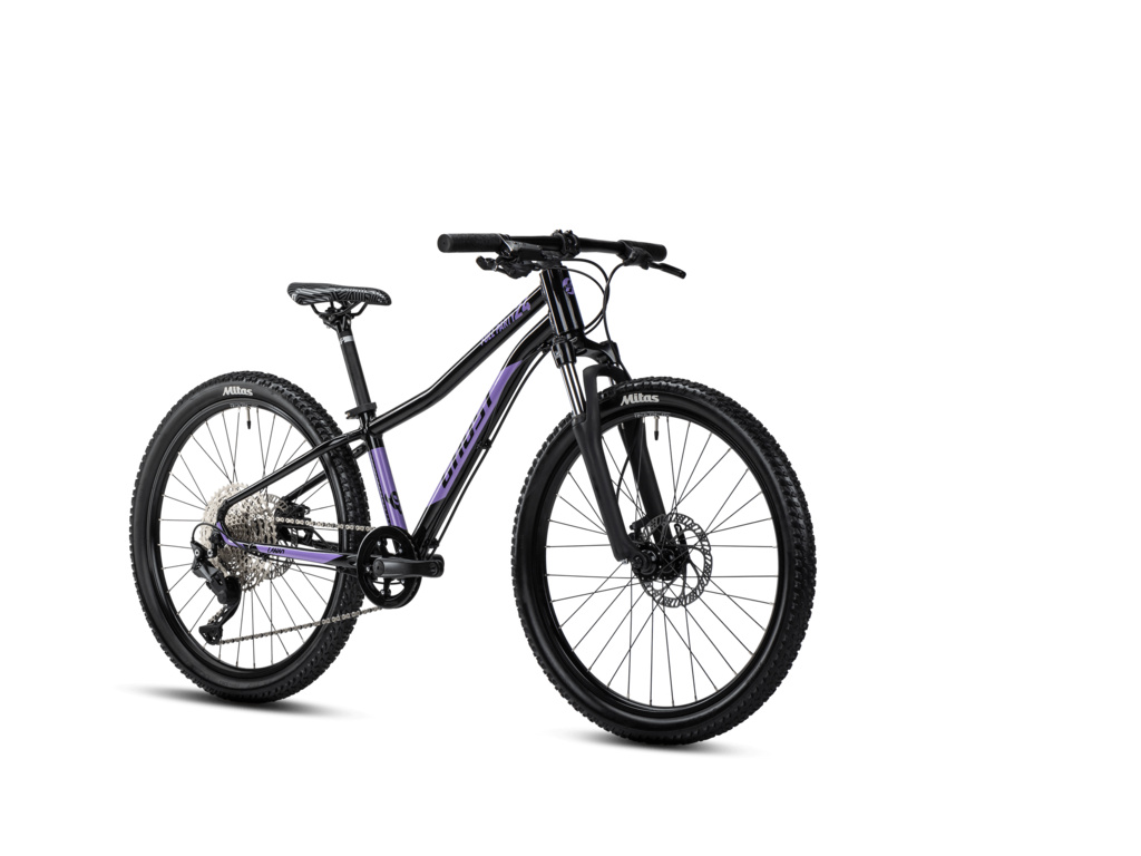 GHOST Lanao 24 Full Party Black/Metallic Purple Gloss 2025