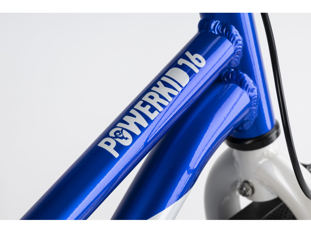 GHOST Powerkid 16 Candy Blue/Pearl White Gloss 2025
