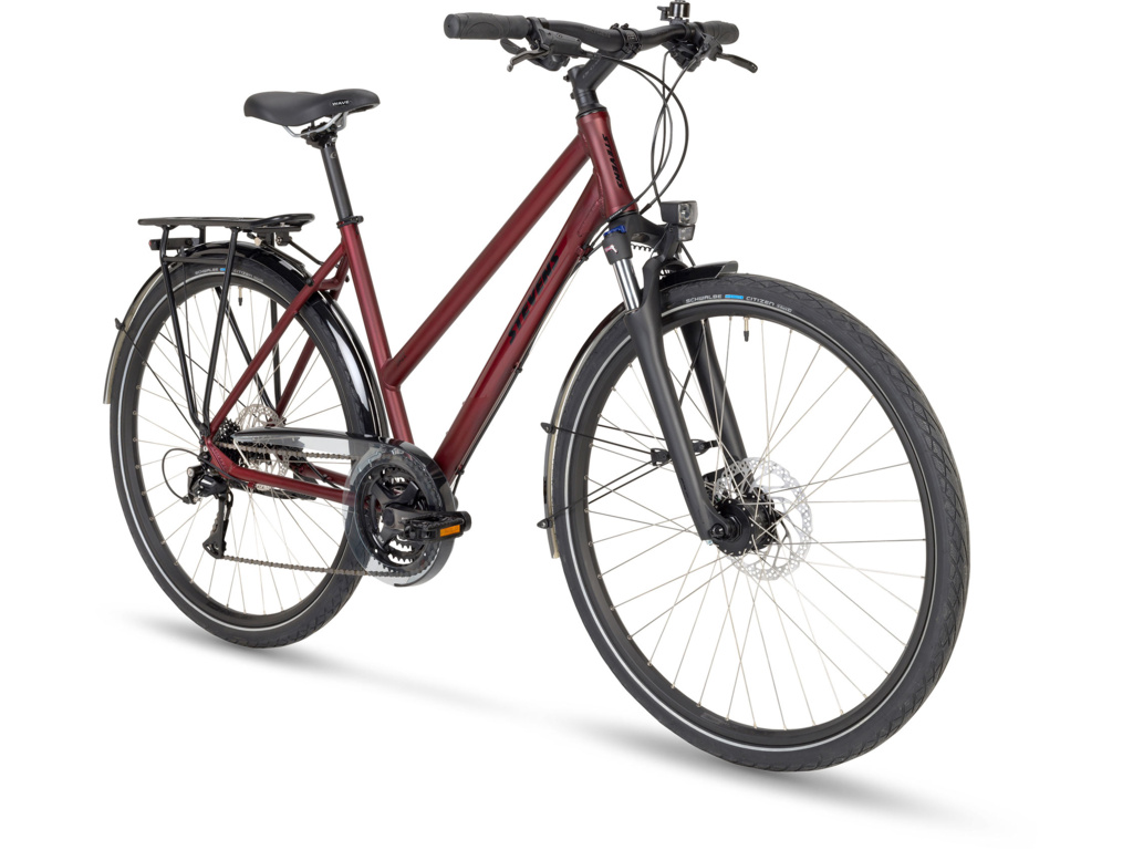 STEVENS Jazz LT Dark Cherry 2026 - 46cm (150-165 cm) XS