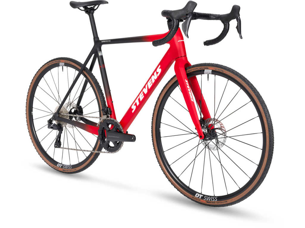 STEVENS Super Prestige Di2 Chrome Red Black 2026 - 60cm (195-205 cm) XL