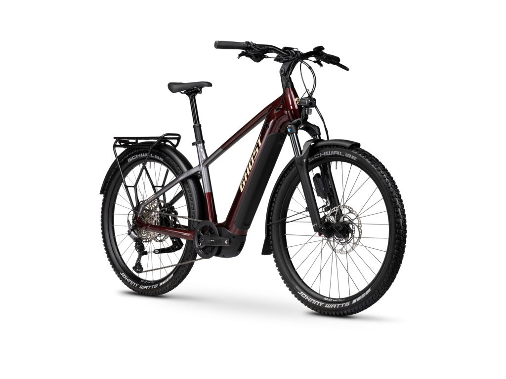 GHOST E-Teru Pro EQ ABS Cocoa Bean/Graphite Noir Glossy 2026 - M