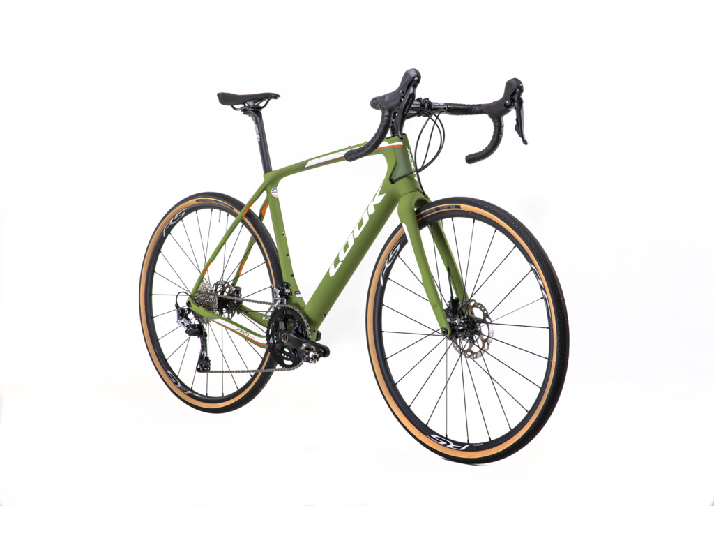 LOOK 765 Gravel Ekar 1x13 Green Matt White/Fulcrum Rapid Red 500 2025 - M