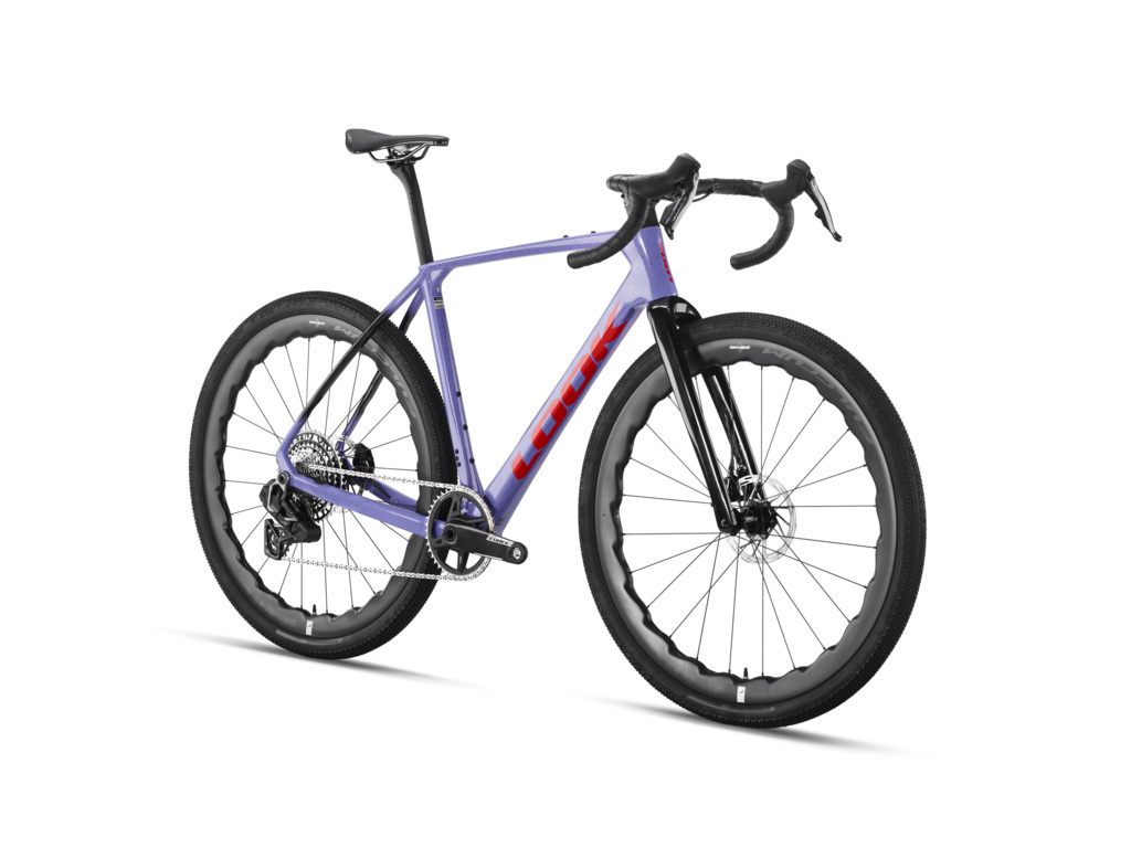 LOOK G85 Speckled Purple/Neon Red Sram Force XLPR AXS Fulcrum Soniq 2026