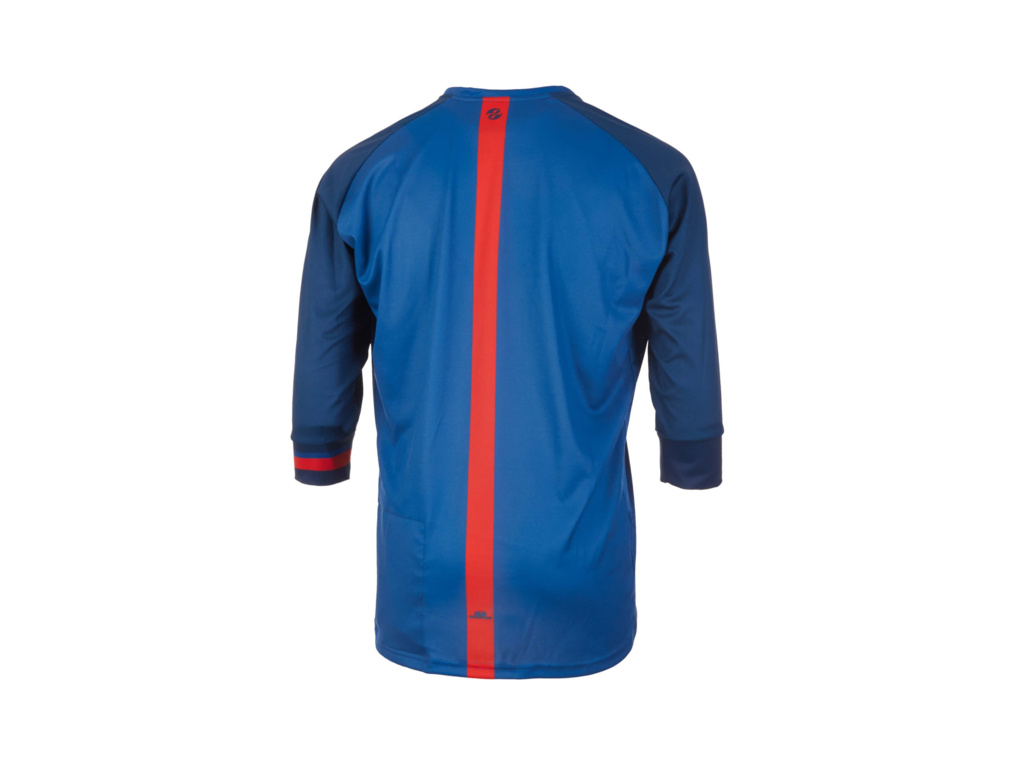 Dres s 3/4 rukávom GHOST MTN Ride Line Blue/Red - M