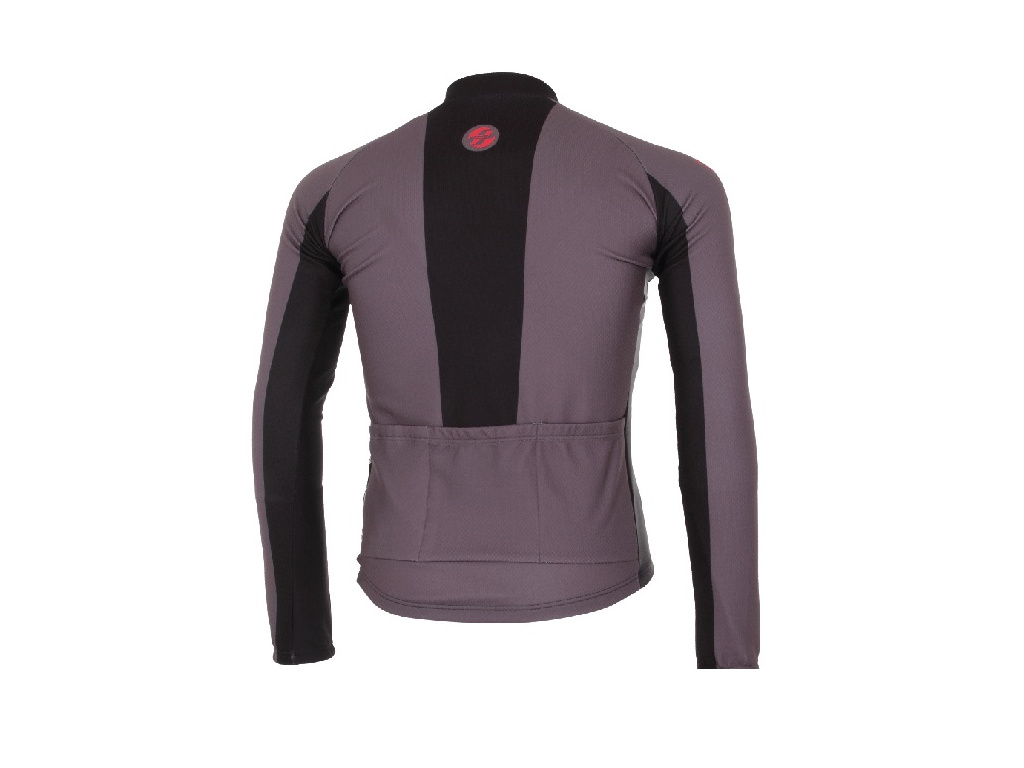 Dres s dlhým rukávom GHOST Performance Black/grey - S