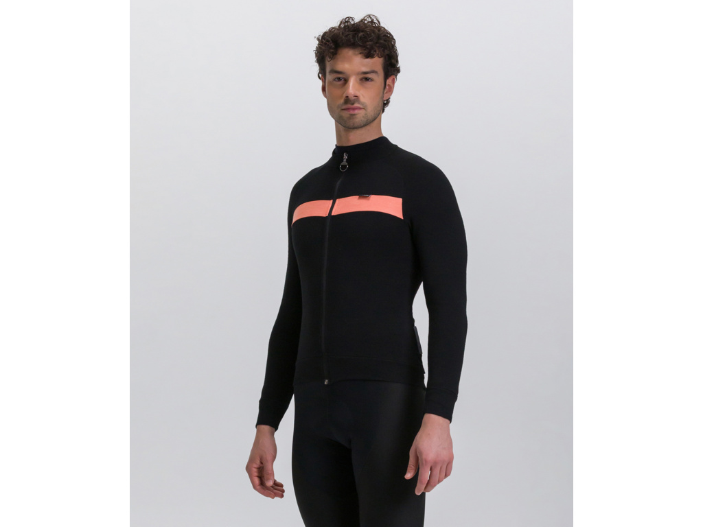 Dres s dlhým rukávom SANTINI Adapt Wool Orange