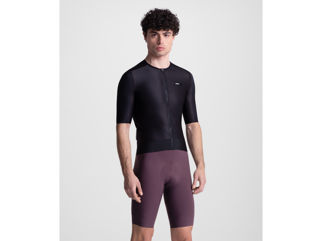 Unisex dres SANTINI Aero Race Black - M