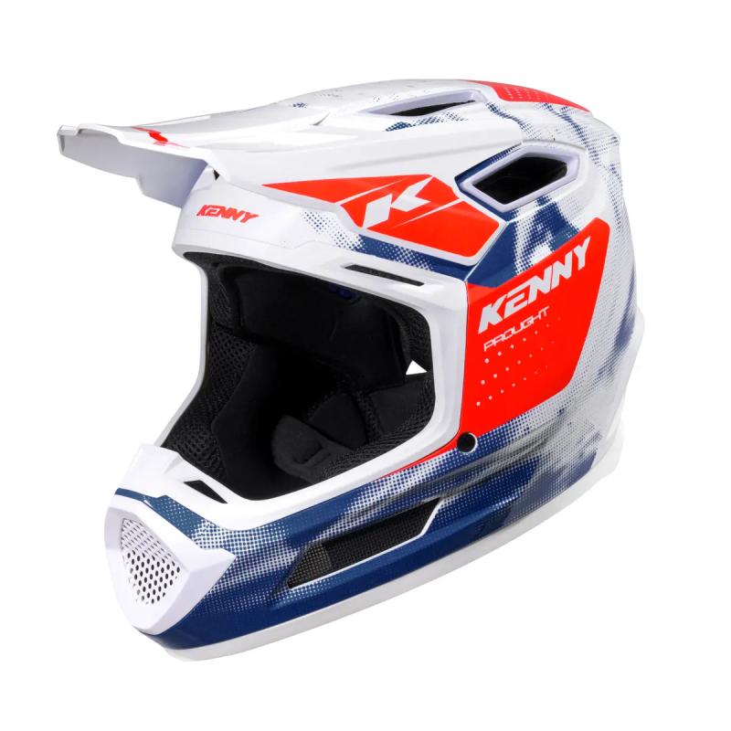 KENNY PROLIGHT helmet Graphic Blood – modrá/červená - S