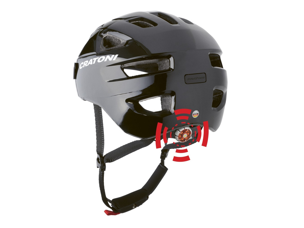 Prilba CRATONI C-Swift Black Glossy 2025 - UNI (53-59cm)