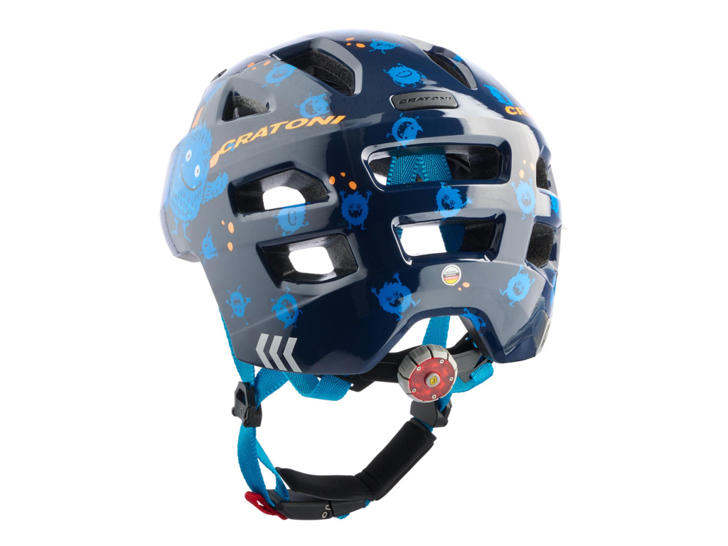 Detská prilba CRATONI Maxster Monster Blue Glossy 2025 - S/M (51-56cm)