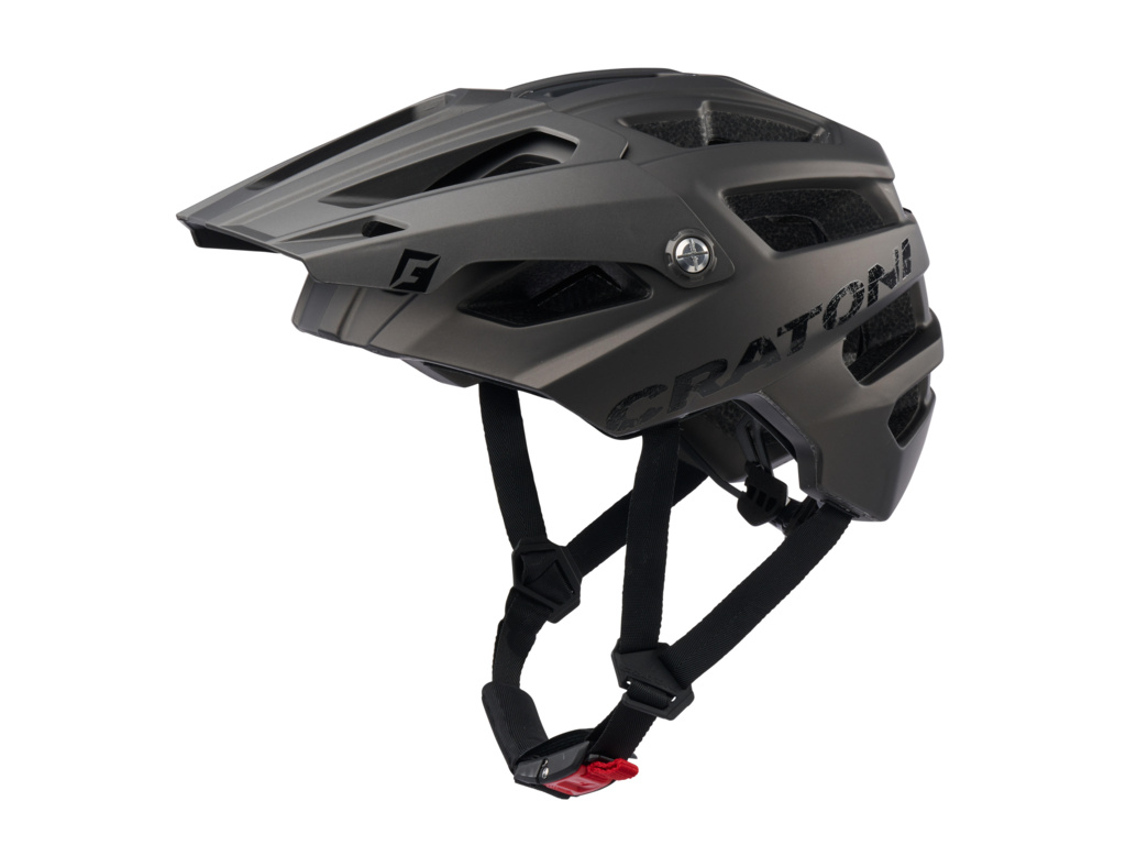 Prilba CRATONI AllTrack Coffee/Metallic Matt 2025 - S/M (54-58cm)