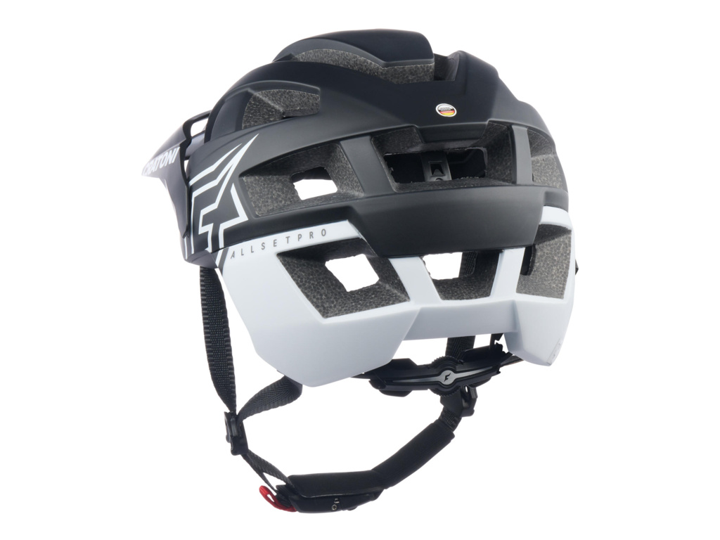 Prilba CRATONI AllSet Pro Black/White Matt 2025 - XS/S (52-57cm)