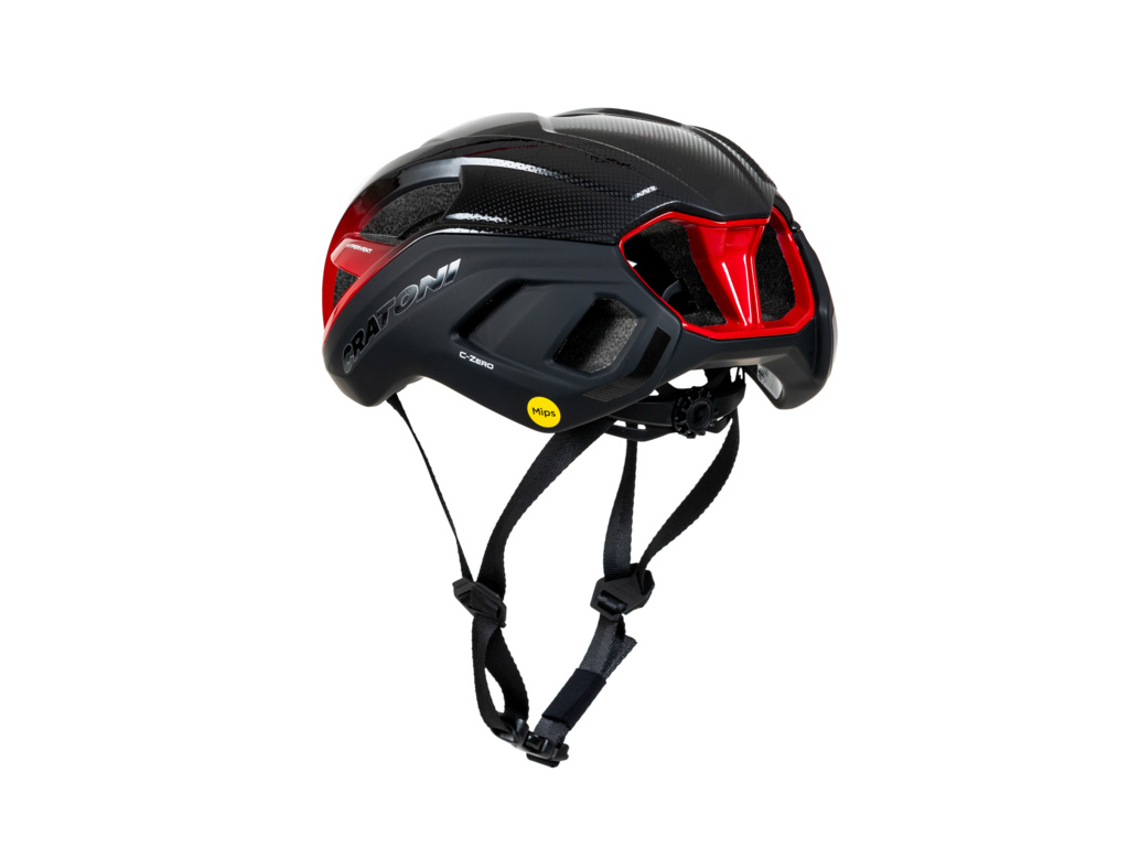 Prilba CRATONI C-Zero MIPS Black/Red Glossy Matt 2025