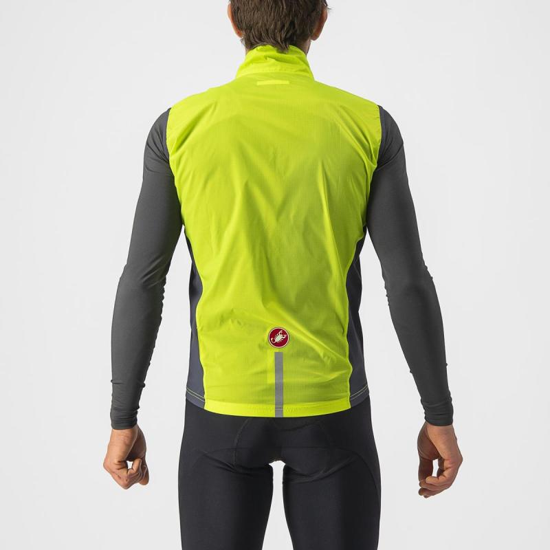 Castelli 21512 SQUADRA STRETCH žiarivá limetková - L