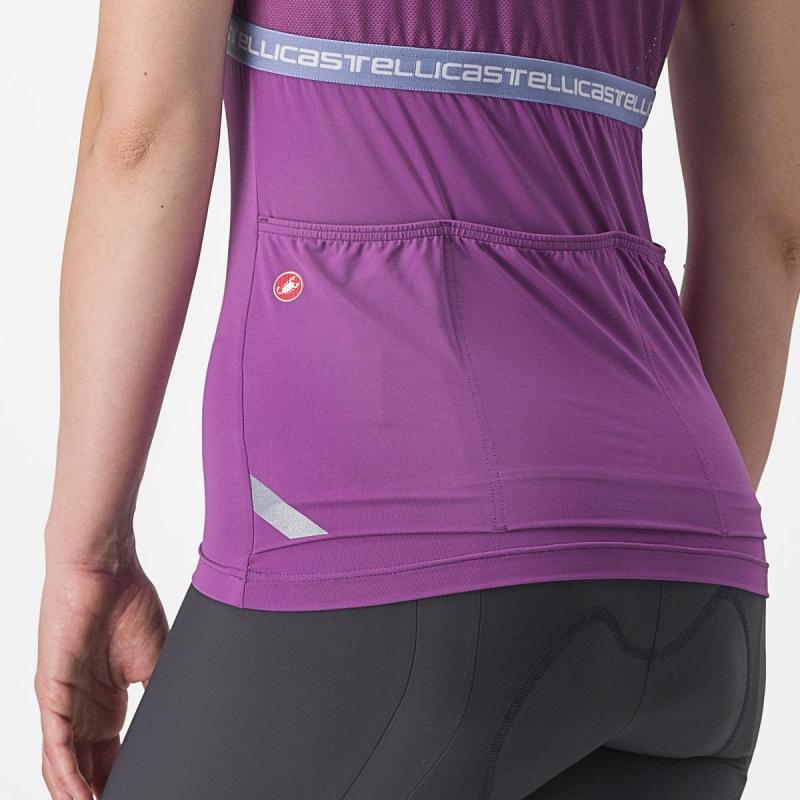 Castelli 23045 BAVETTE TOP ametyst - S