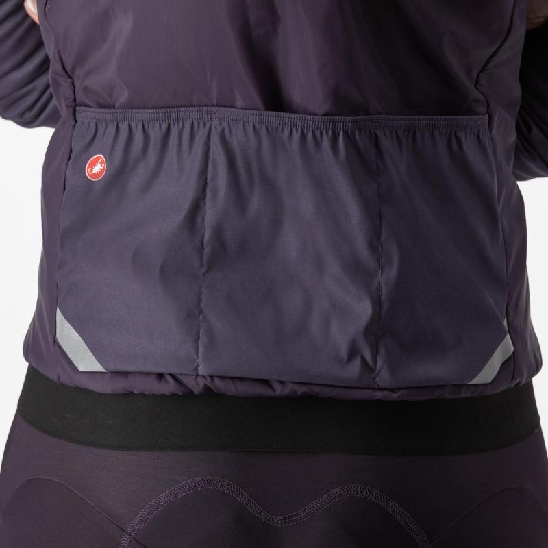 Castelli 23540 FLY THERMAL W fialová