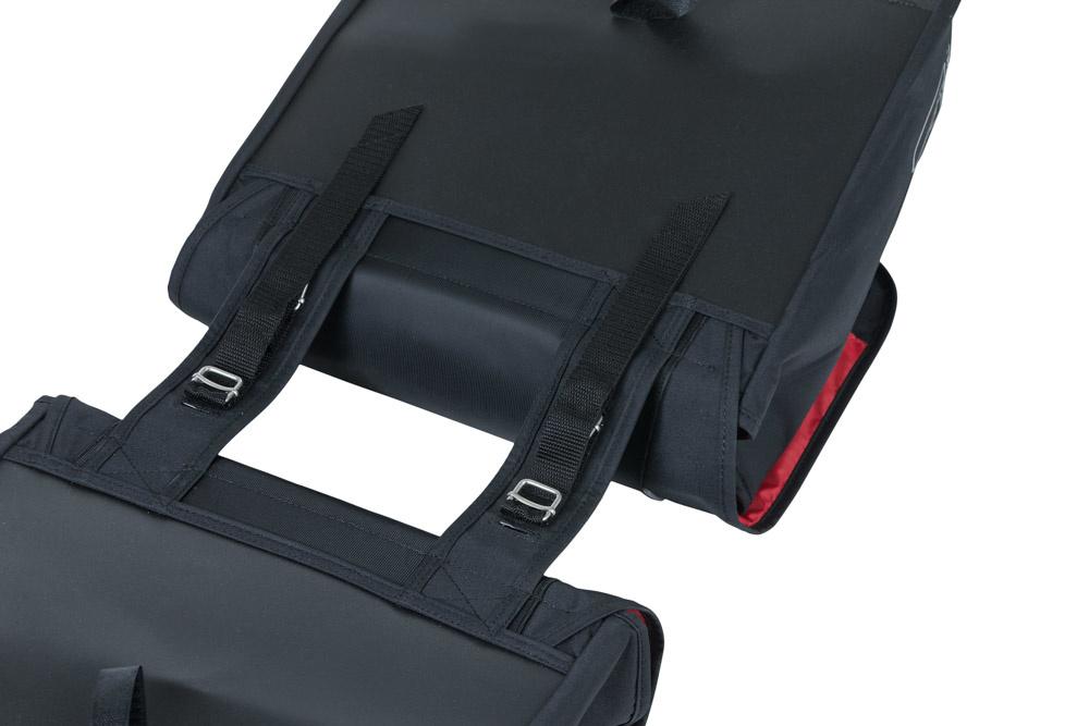 Basil SPORT DESIGN-DOUBLE BAG Čierna