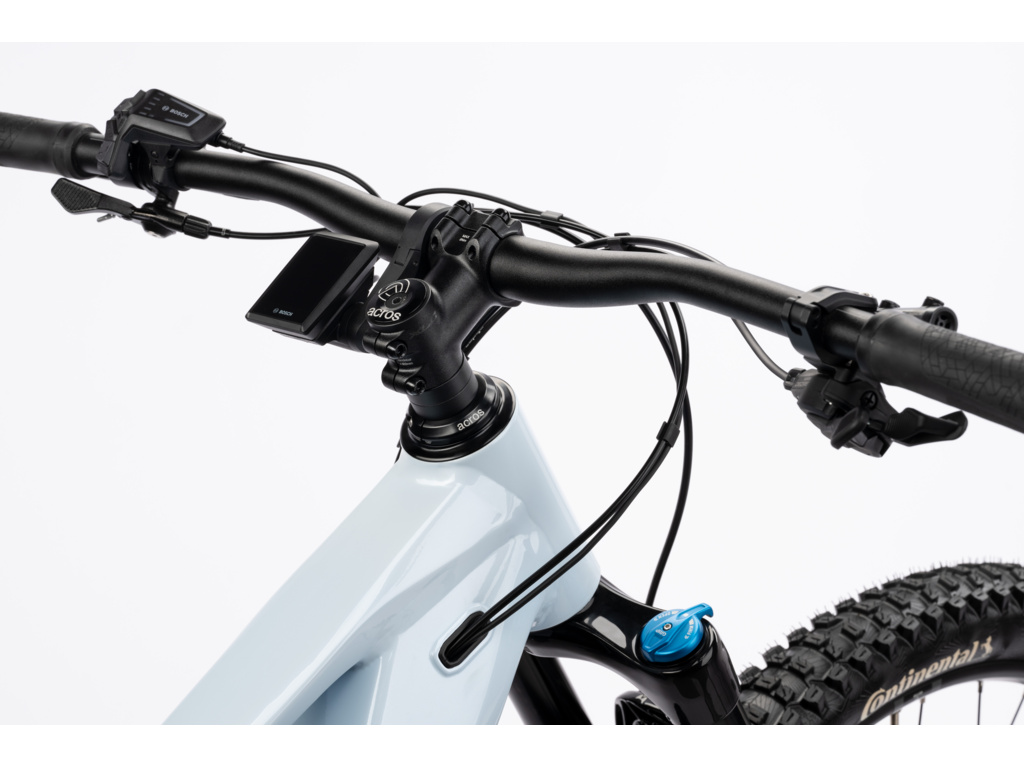 GHOST E-ASX Advanced Snow Blue/Shadow Grey 2025 - M