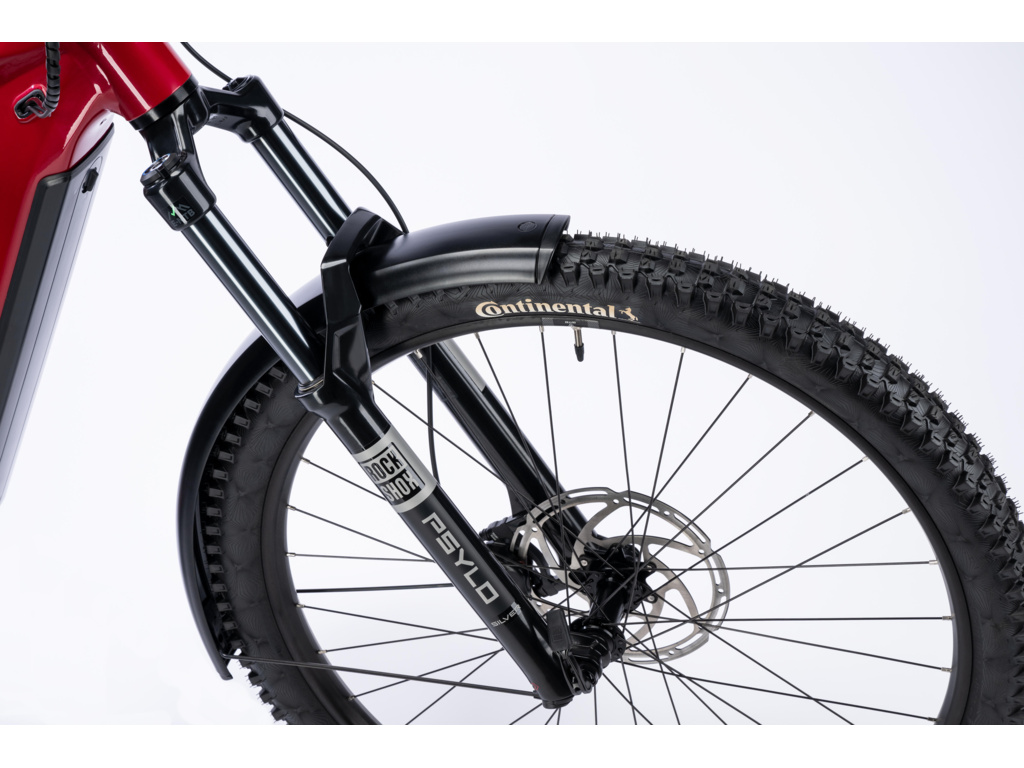GHOST E-ASX Essential EQ Rebel Red/Coffee Pebble 2025