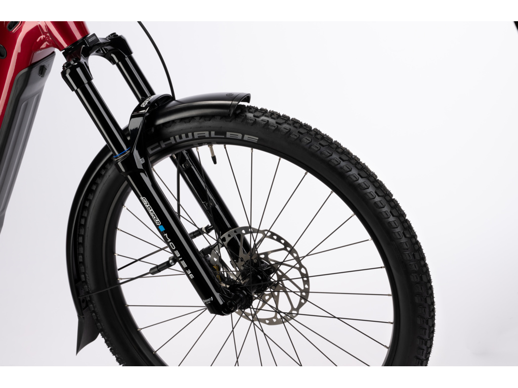 GHOST E-ASX Essential Low EQ Rebel Red/Coffee Pebble 2026