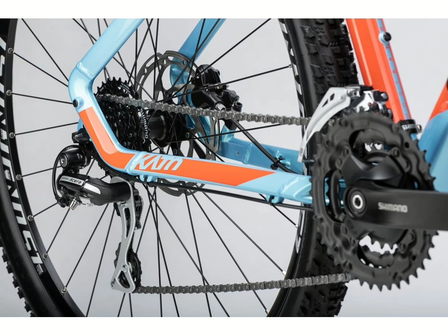 GHOST Kato Essential 27.5 Light Blue Pearl/Orange Gloss 2025 - XS