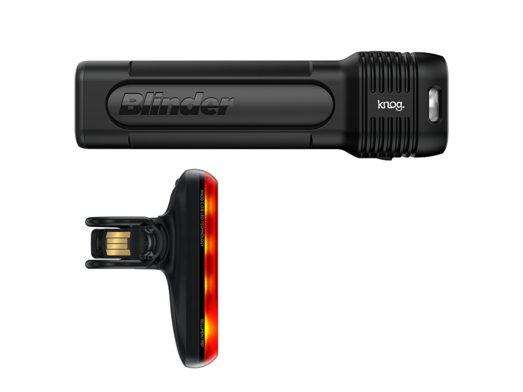 Sada svetiel KNOG Blinder PRO 1300/R150