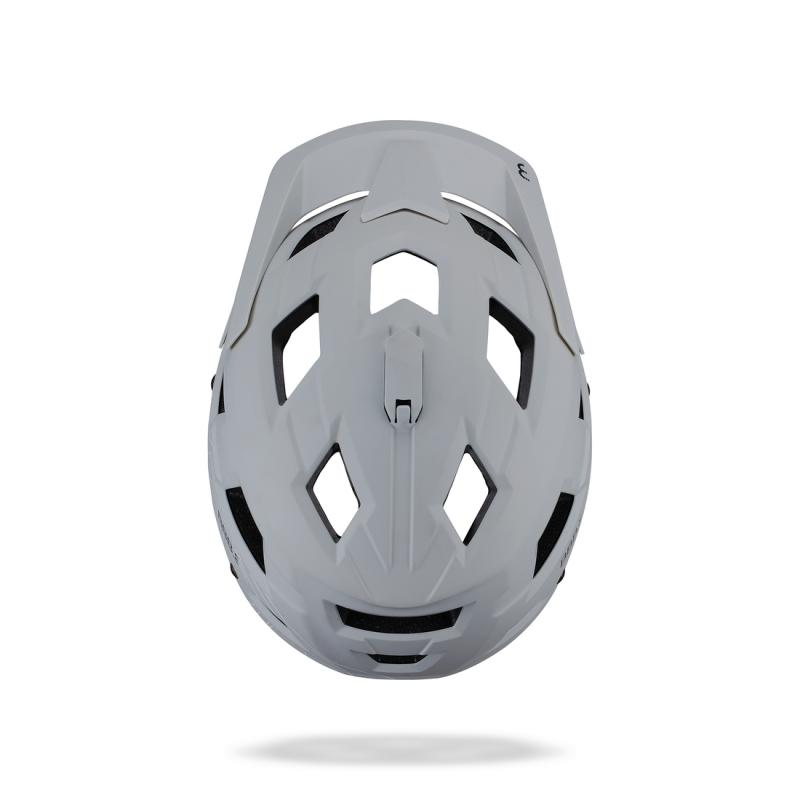 BBB BHE-54 NANGA II. matná šedá/biela - L (58-61cm)