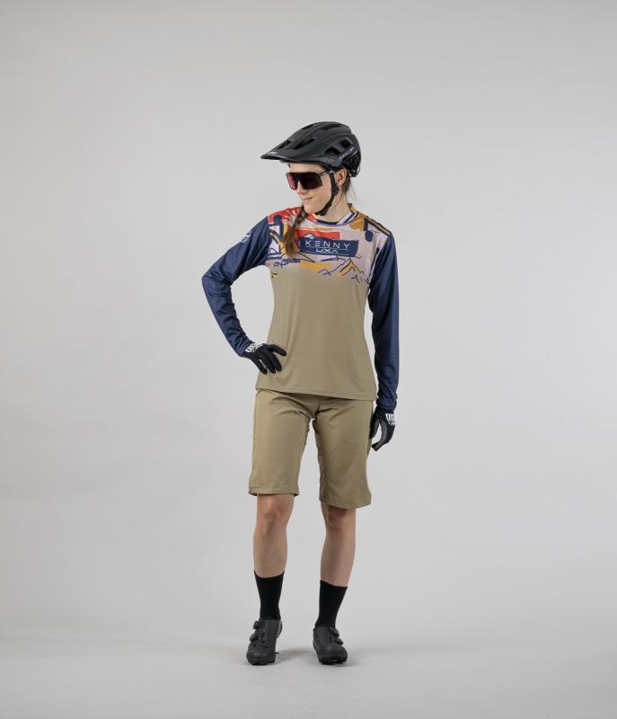 KENNY 2204040 CHARGER WOMAN kaki/navy modrý