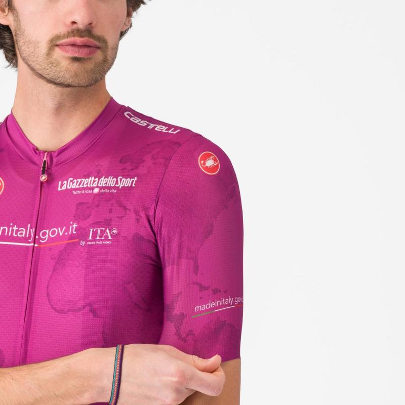 Castelli 10802 #GIRO108 COMPETIZIONE 3 cyklámen - XXL