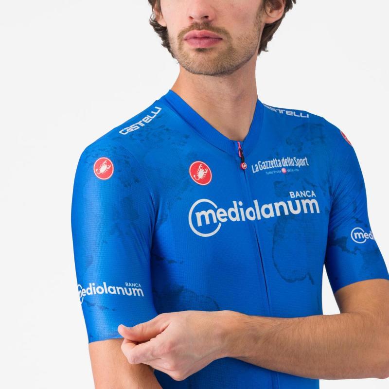 Castelli 10802 #GIRO108 COMPETIZIONE 3 azúrový