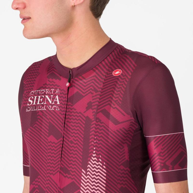 Castelli 10813 #GIRO SIENA bordový - XXL