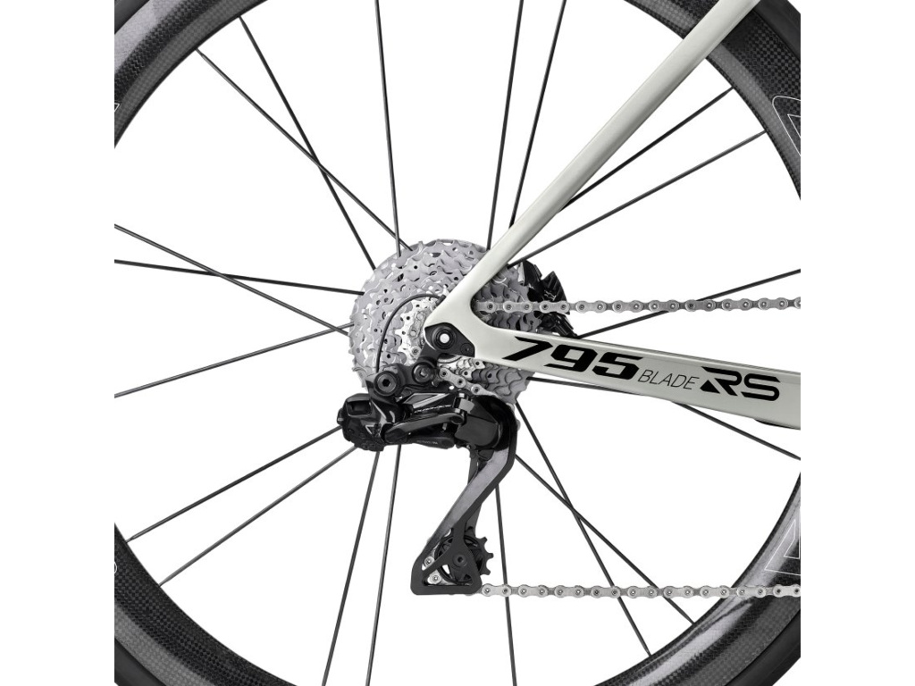 LOOK 795 Blade 2 RS Dura Ace Di2 Iconic Platinum White / Corima WS Evo 2025 - S