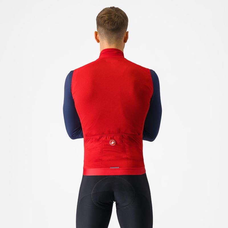 Castelli 24509 ESPRESSO VEST červená
