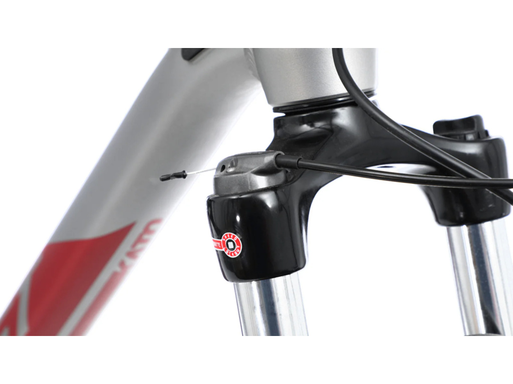 GHOST Kato 500 SE Light Silver/Red Matt 2025