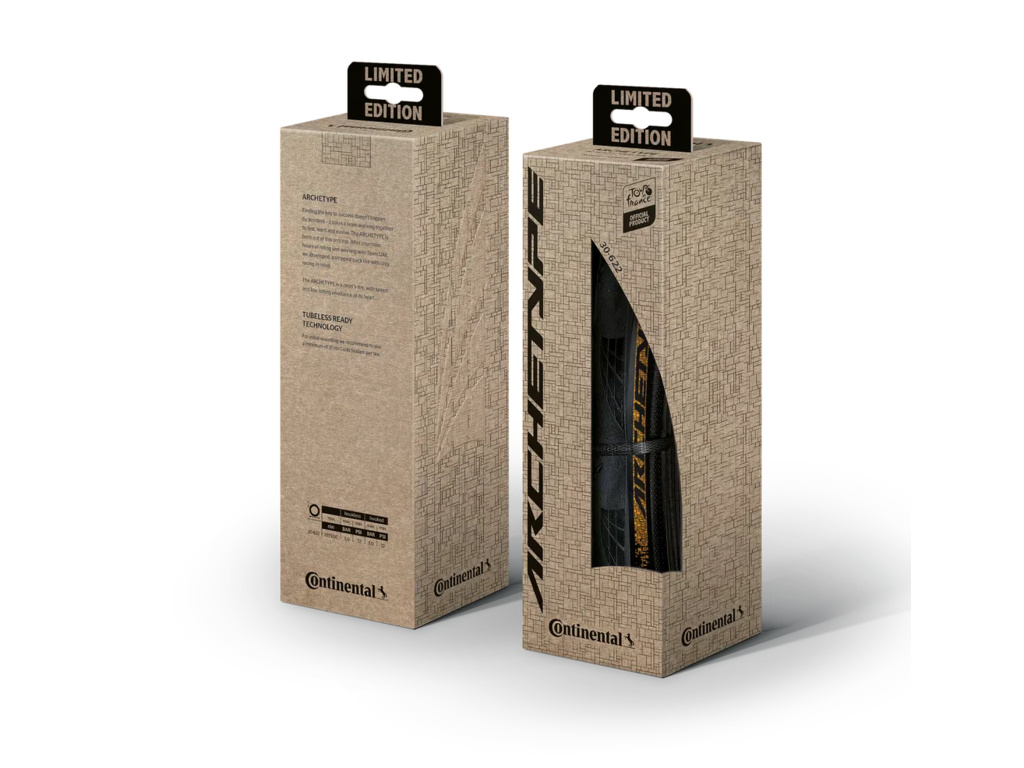 Plášť CONTINENTAL Archetype TdF limited edition TR kevlar - 700-30C