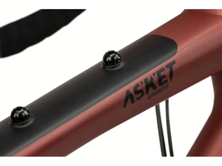GHOST Asket Advanced AL Red/Black 2025 - L