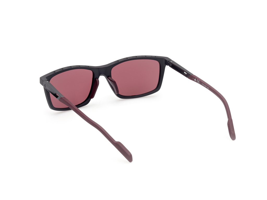 Slnečné okuliare ADIDAS Sport SP0051 - Matte Red / Bordeaux Mirror