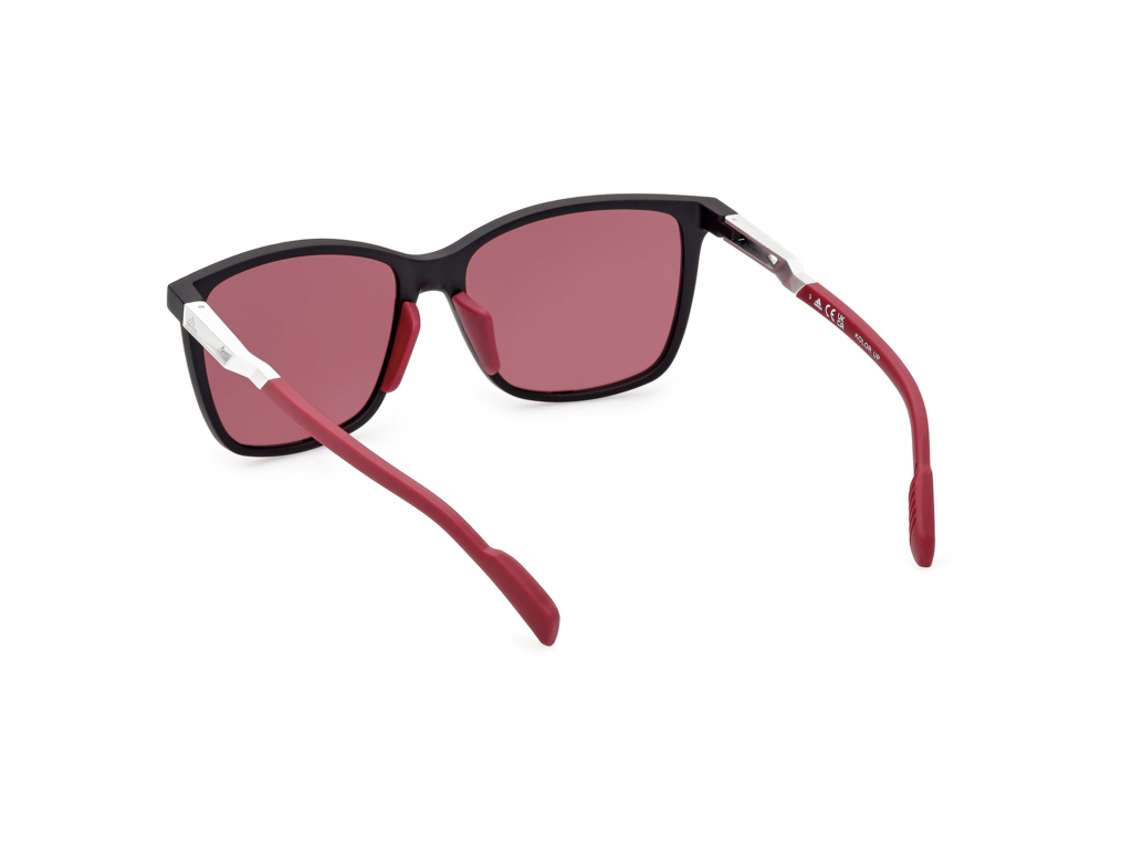 Slnečné okuliare ADIDAS Sport SP0059 - Matte Black / Bordeaux