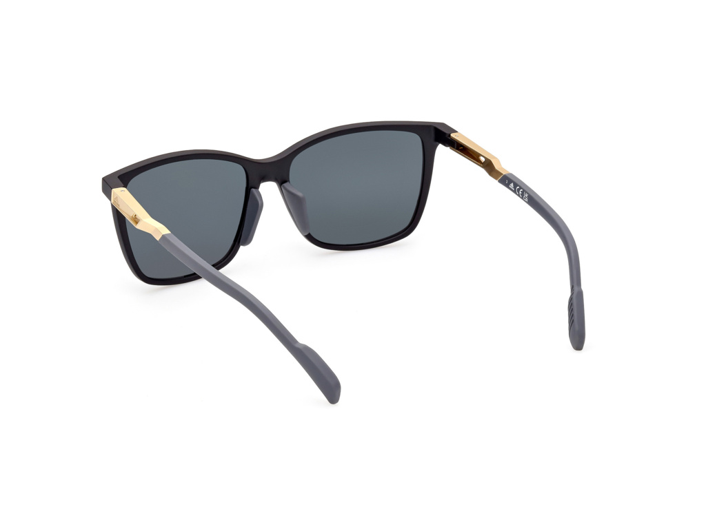 Slnečné okuliare ADIDAS Sport SP0059 - Matte Black / Smoke Polarized