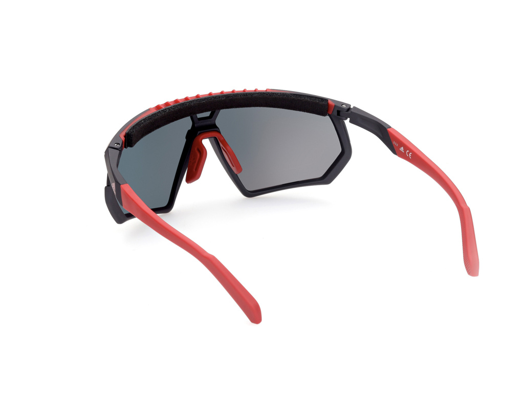 Slnečné okuliare ADIDAS Sport SP0029-H - Matte Black/Roviex Mirror