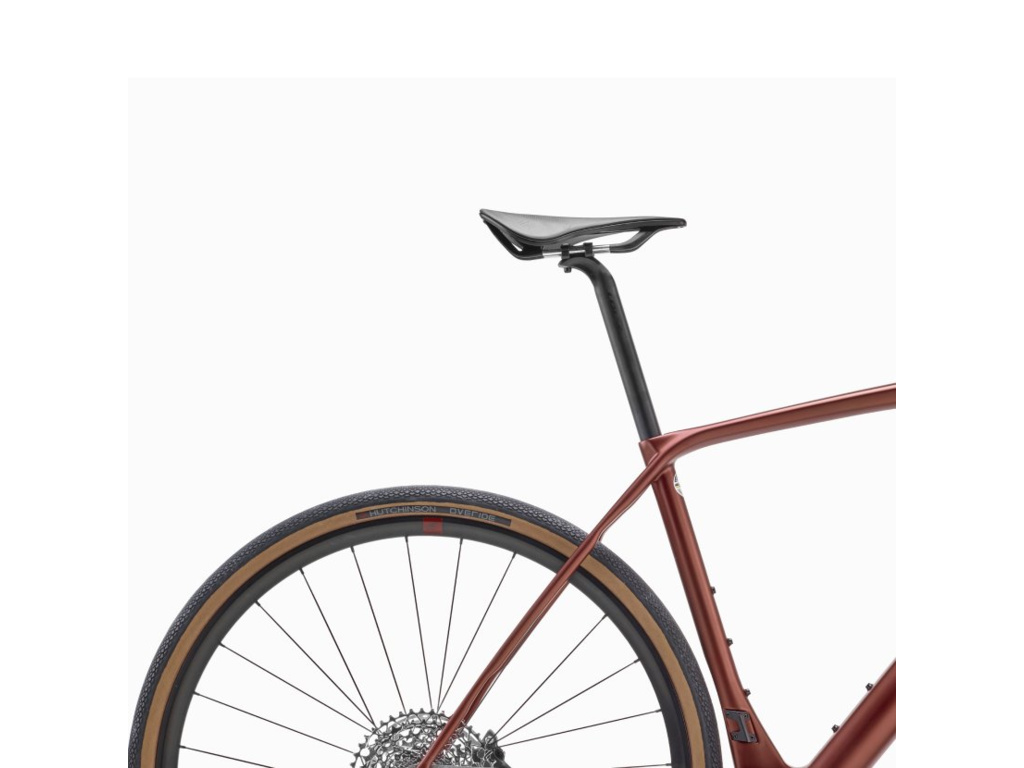 LOOK 765 Gravel Disc Red Dust Metallic Satin Apex 1X12 Shimano Wh-RS 370 2025 - XS
