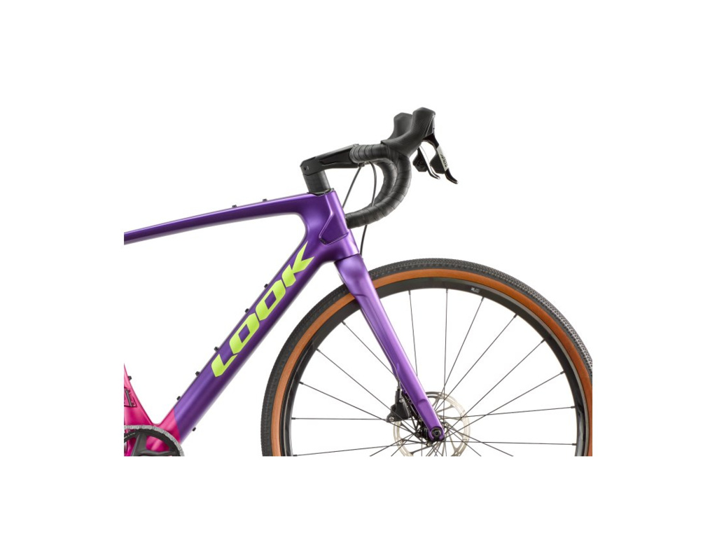 LOOK 765 Gravel RS Apex AXS 1x12 Purple Pink / Fulcrum Rapid Red 500 2025 - S