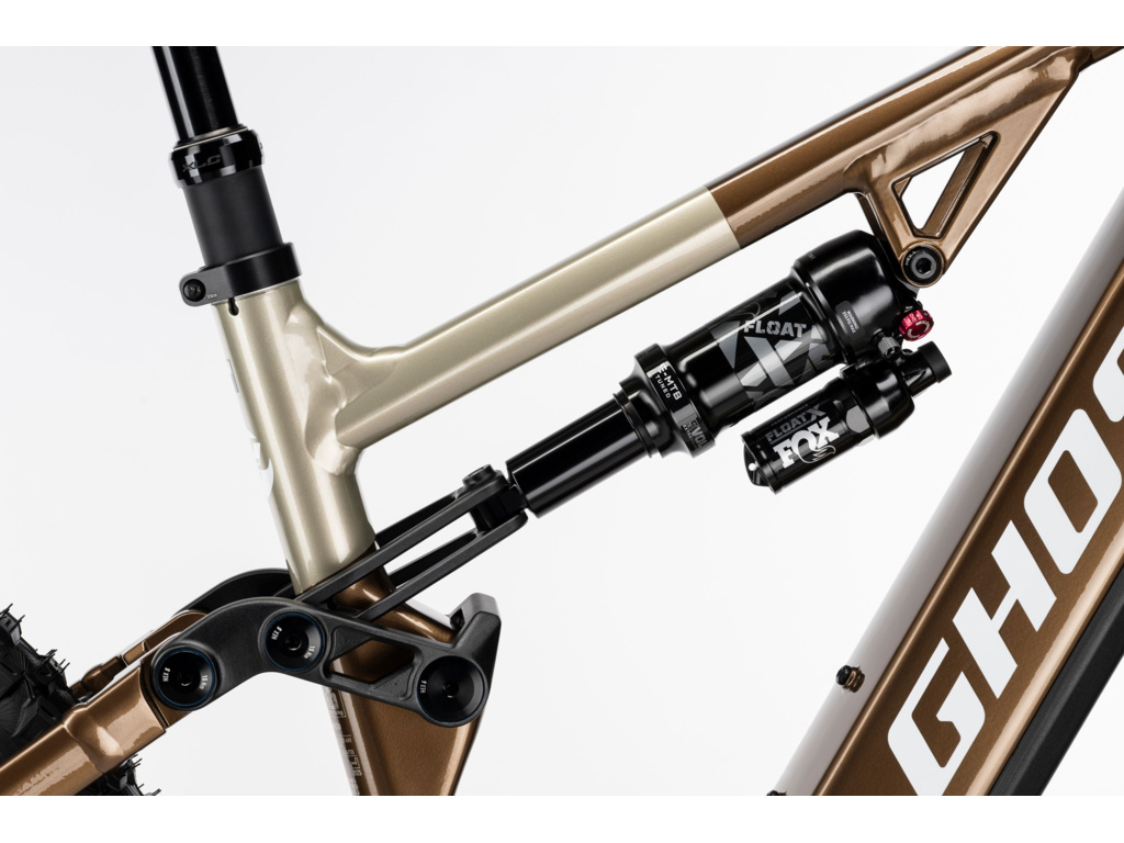 GHOST E-ASX Advanced Brown Bear/Stone Glossy 2026 - M