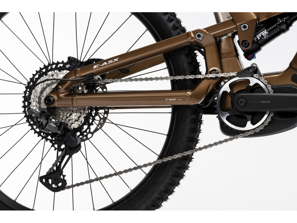 GHOST E-ASX Advanced Low Brown Bear/Stone Glossy 2026 - M