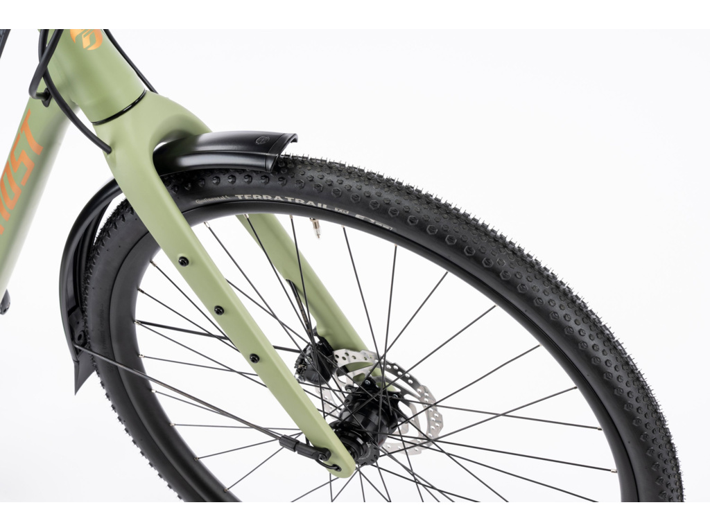 GHOST Asket EQ Olive Drab/Midnight Teal Matt 2026 - M