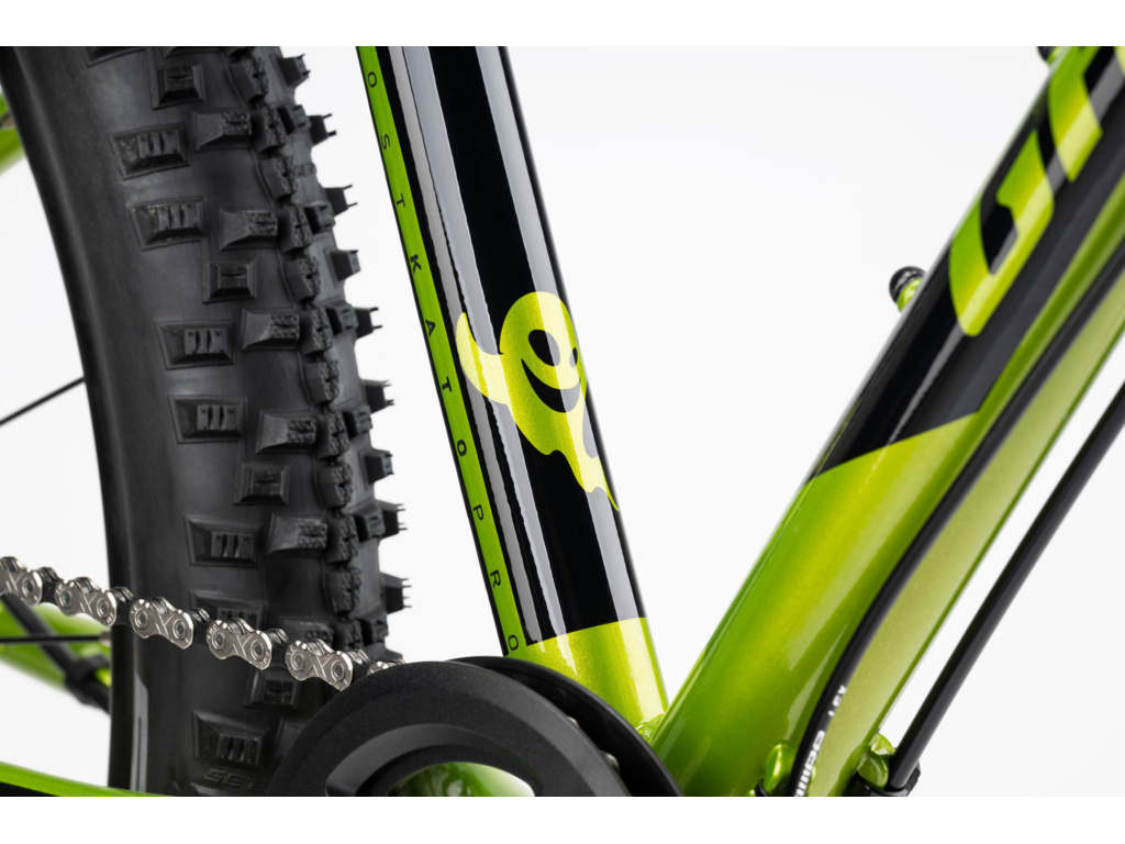 GHOST Kato 24 Pro Candy Green/Black Gloss 2025