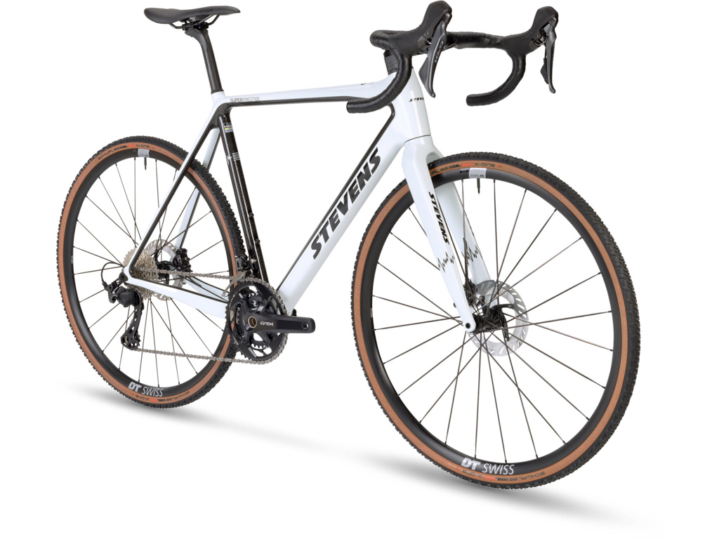 STEVENS Super Prestige 2*12 Carrara White Carbon 2026 - 54cm (175-182 cm) S