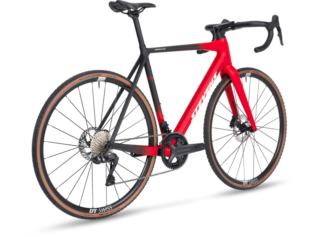 STEVENS Super Prestige Di2 Chrome Red Black 2026 - 60cm (195-205 cm) XL